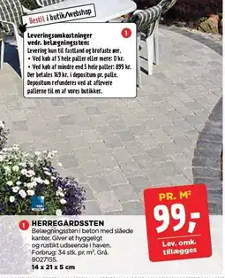 jem & fix RBR HERREGÅRDSSTEN tilbud