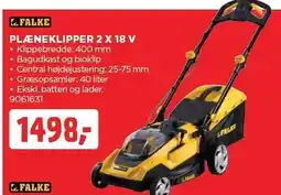 jem & fix FALKE PLÆNEKLIPPER 2 X 18 V tilbud
