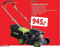 jem & fix GARDEN PLÆNEKLIPPER 131CC tilbud