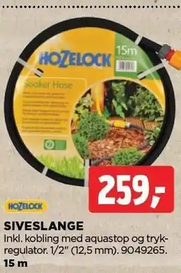 jem & fix HOZELOCK SIVESLANGE tilbud