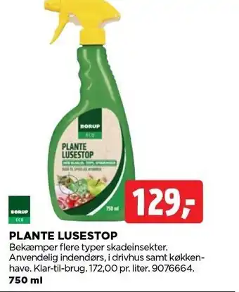 jem & fix PLANTE LUSESTOP tilbud
