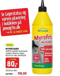 jem & fix ECOSTYLE MYREVAND tilbud