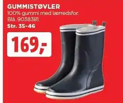jem & fix GUMMISTØVLER tilbud