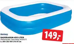 jem & fix BESTWAY BADEBASSIN 450 LITER tilbud