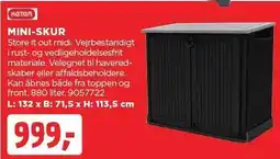 jem & fix MINI-SKUR tilbud