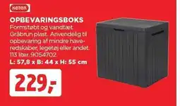 jem & fix OPBEVARINGSBOKS tilbud