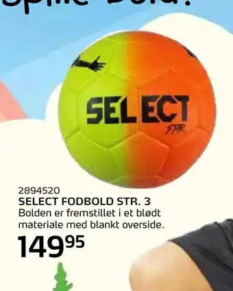 Select fodbold str. 3