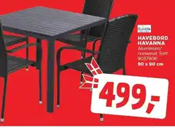 jem & fix HAVEBORD HAVANNA tilbud