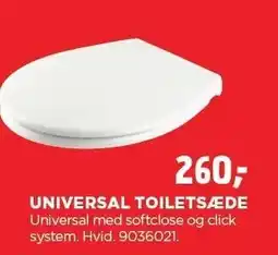 jem & fix UNIVERSAL TOILETSÆDE tilbud