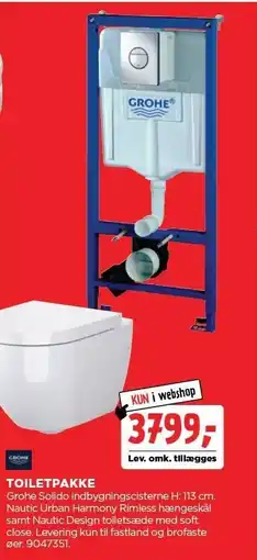 jem & fix GROHE TOILETPAKKE tilbud
