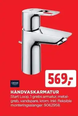 jem & fix GROHE HÅNDVASKARMATUR tilbud