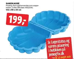 jem & fix SANDKASSE tilbud