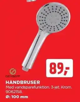 jem & fix GEYSER HÅNDBRUSER tilbud
