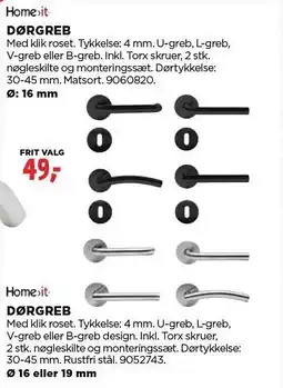 jem & fix HOME IT DØRGREB tilbud