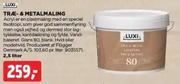 jem & fix LUXI TRÆ- & METALMALING tilbud