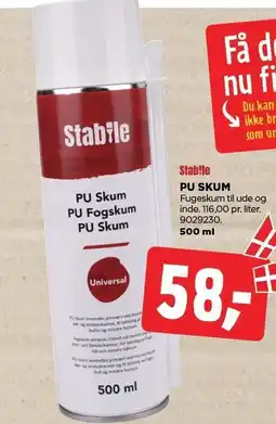 STABILE PU SKUM