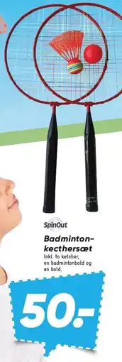 Bilka Badmintonketchersæt tilbud