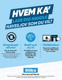 Bilka HVEM KA' LADE DIG HANDLE HAVESJOV SOM DU VIL? tilbud