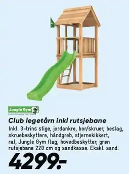 Bilka Club legetårn inkl rustjebane tilbud