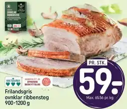 REMA 1000 Frilandsgris ovnklar ribbensteg tilbud
