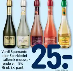 Verdi Spumante eller Sparkletini