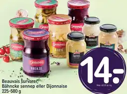 REMA 1000 Beauvais survarer, Nähncke sennep eller Dijonnaise tilbud