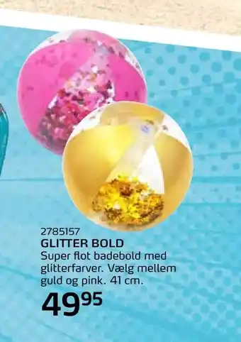 Legekæden Glitter bold tilbud