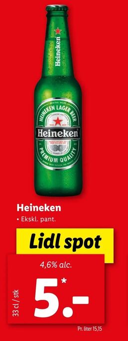 Let-Køb Heineken tilbud