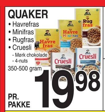 ABC Lavpris Quaker tilbud
