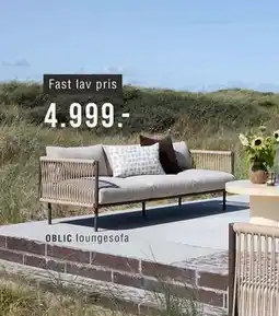 Ilva OBLIC loungesofa tilbud