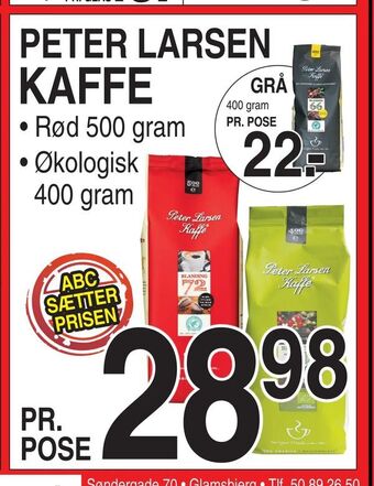 ABC Lavpris Peter larsen kaffe tilbud