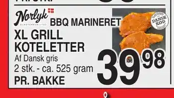 ABC Lavpris Bbq marineret xl grill koteletter tilbud