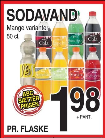 ABC Lavpris Sodavand tilbud