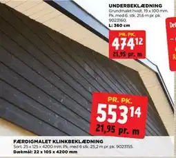 jem & fix UNDERBEKLÆDNING tilbud