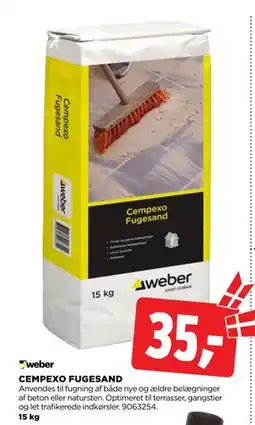 jem & fix CEMPEXO FUGESAND tilbud