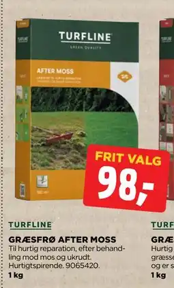 jem & fix GRÆSFRØ AFTER MOSS tilbud