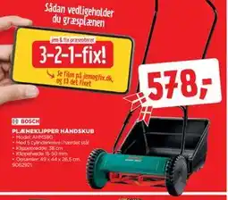 jem & fix PLÆNEKLIPPER HÅNDSKUB tilbud