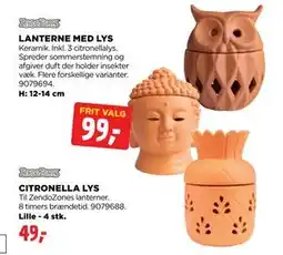jem & fix CITRONELLA LYS tilbud