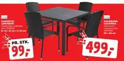 jem & fix HAVESTOL LISSABON tilbud