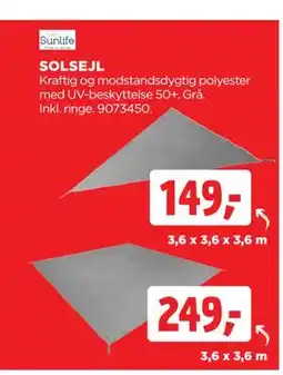 jem & fix SOLSEJL tilbud