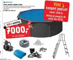 jem & fix POOL BASIC 10680 LITER tilbud