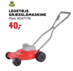 LEGETØJS GRÆSSLÅMASKINE