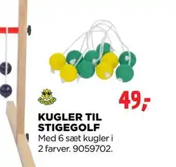 KUGLER TIL STIGEGOLF