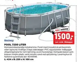 jem & fix POOL 7250 LITER tilbud