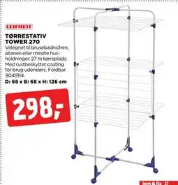 jem & fix TØRRESTATIV TOWER 270 tilbud