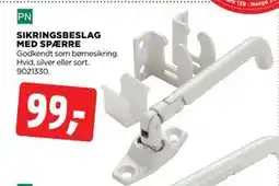jem & fix SIKRINGSBESLAG MED SPÆRRE tilbud