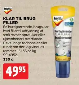 jem & fix KLAR TIL BRUG FILLER tilbud