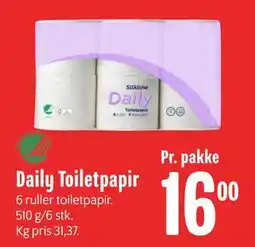 Min Købmand Daily Toiletpapir tilbud
