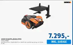 Davidsen WORX Robotplæneklipper tilbud