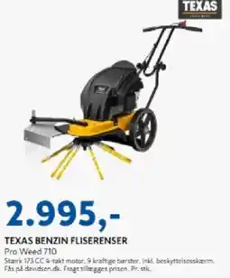 Davidsen TEXAS Benzin fliserenser tilbud